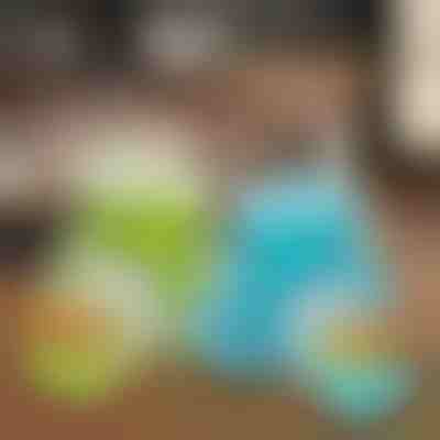 Vzdržljive silikonske zložljive posode brez BPA (4 velikosti) | POPLATE