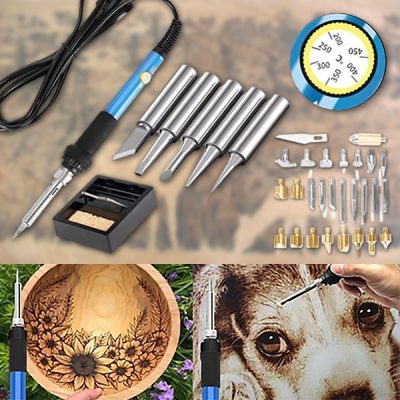 Profesionalni komplet za graviranje lesa in spajkanje | PYROPEN