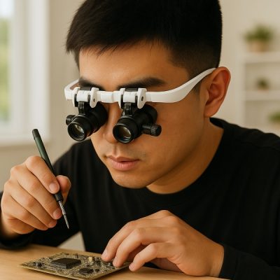 LED povečevalna očala | GLAZOOM