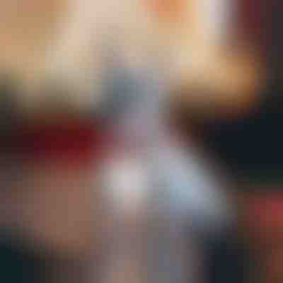 Praznična ovratnica za pse z motivom snežink | DOGICOLLAR